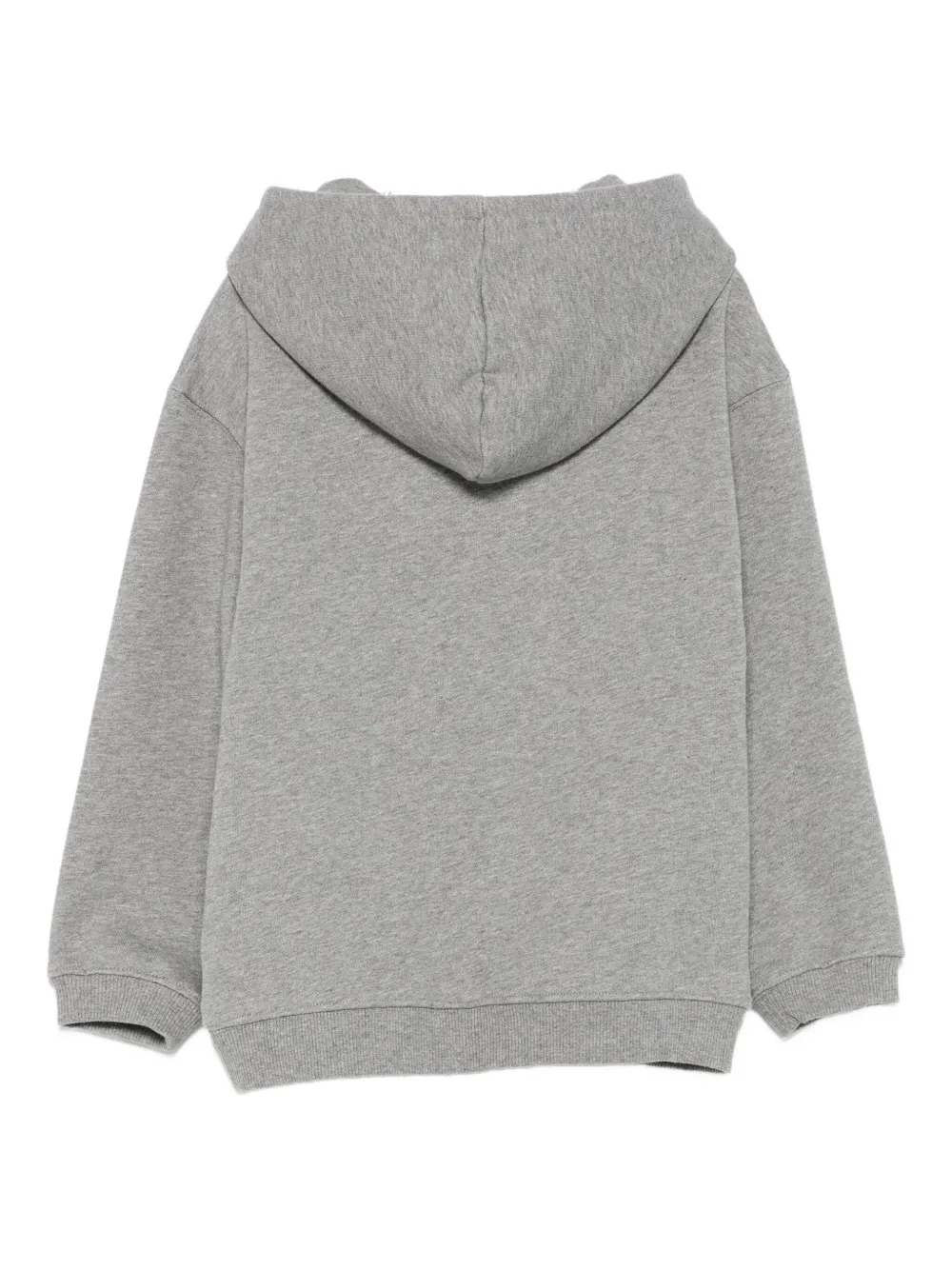 Bonpoint logo-embellished hoodie Grijs