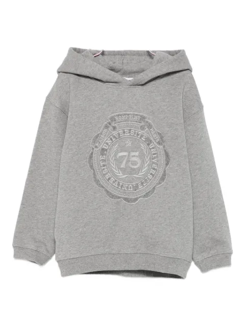 Bonpoint logo-embellished hoodie