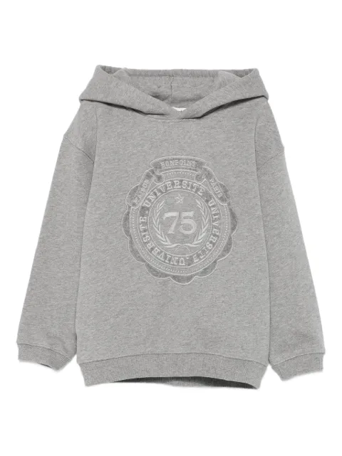 Bonpoint logo-embellished hoodie