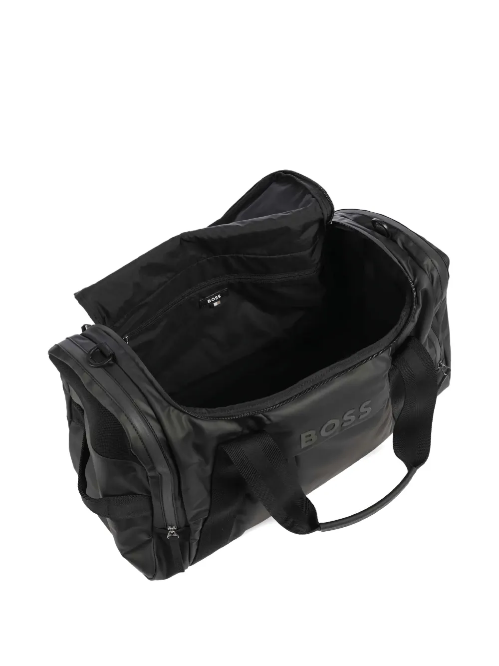 BOSS em ed-logo holdall Zwart