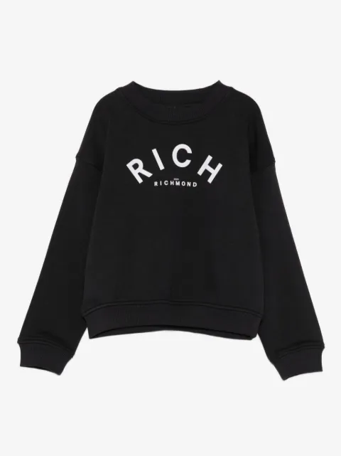 John Richmond Junior logo-print sweatshirt