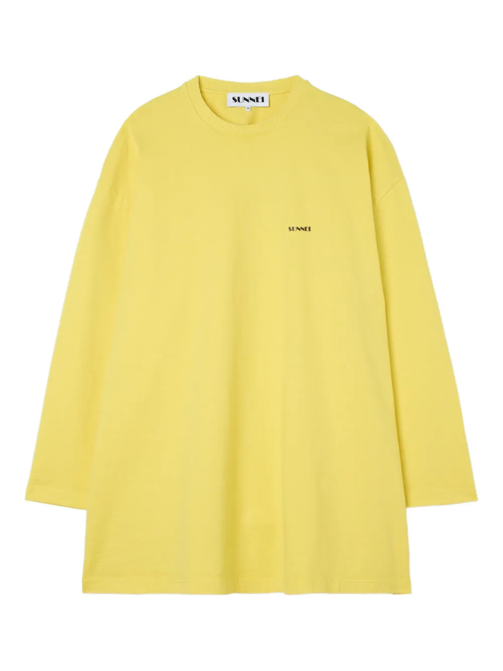 Sunnei Mega long-sleeve T-shirt - Giallo