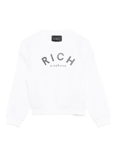 John Richmond Junior logo-print sweatshirt