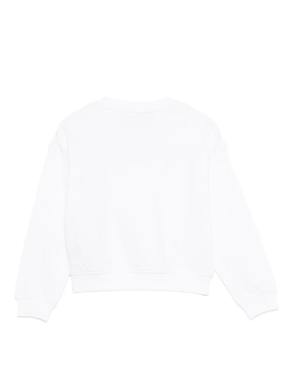 John Richmond Junior logo-print sweatshirt Wit