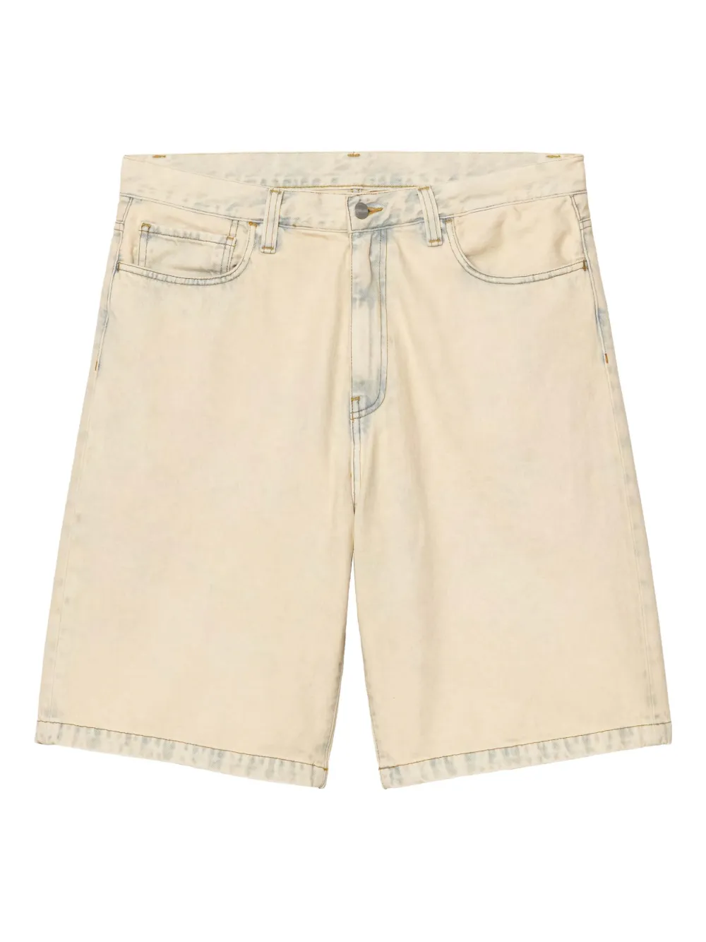 Carhartt WIP cotton denim shorts Beige