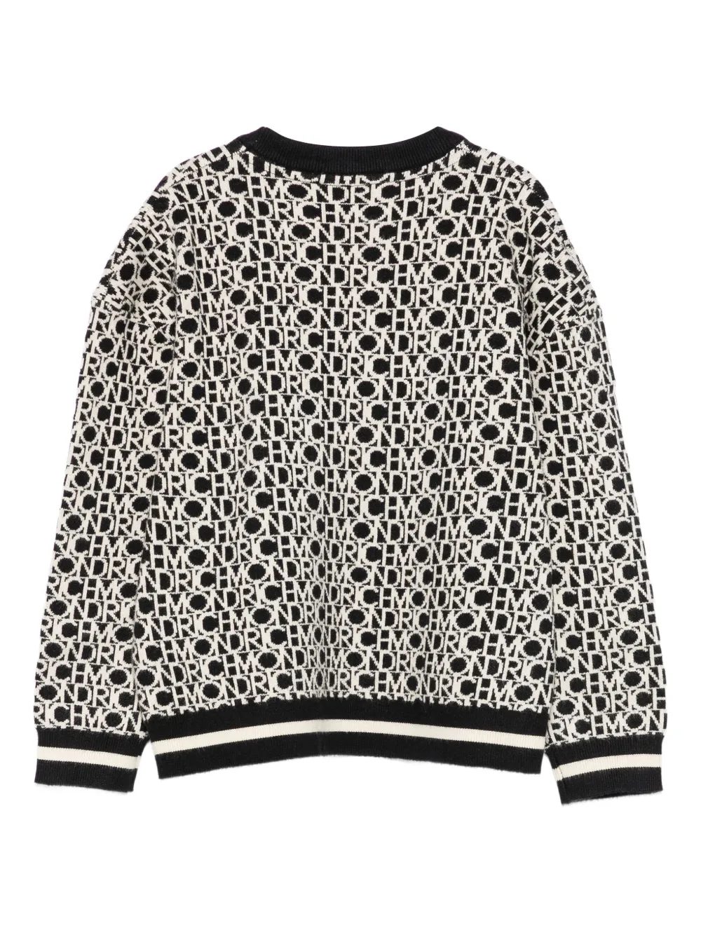 John Richmond Junior logo-pattern sweater | Boys Knitwear | Image 2