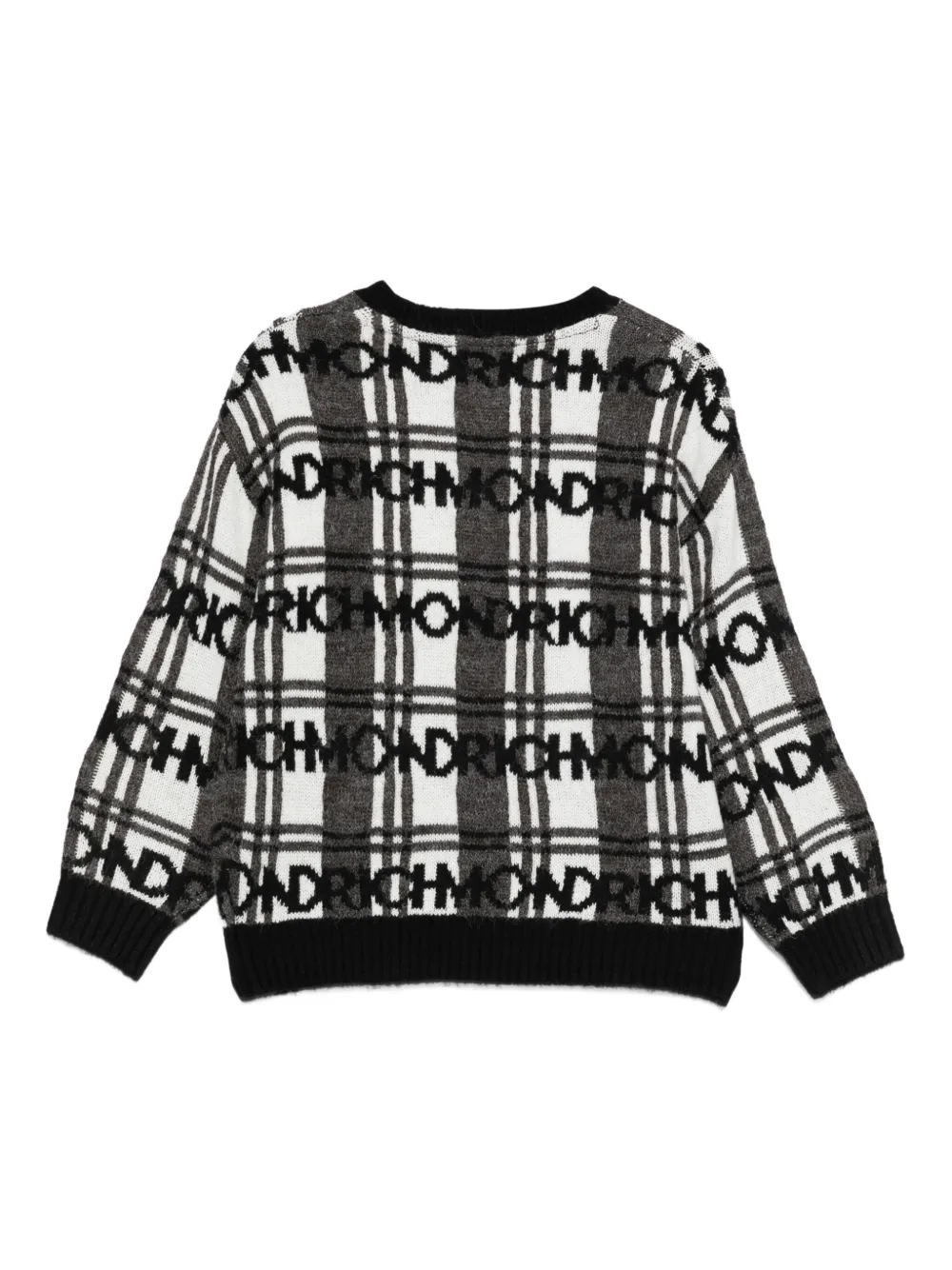 John Richmond Junior intarsia-knit logo sweater | Girls Jumpers & Knitwear | Image 2