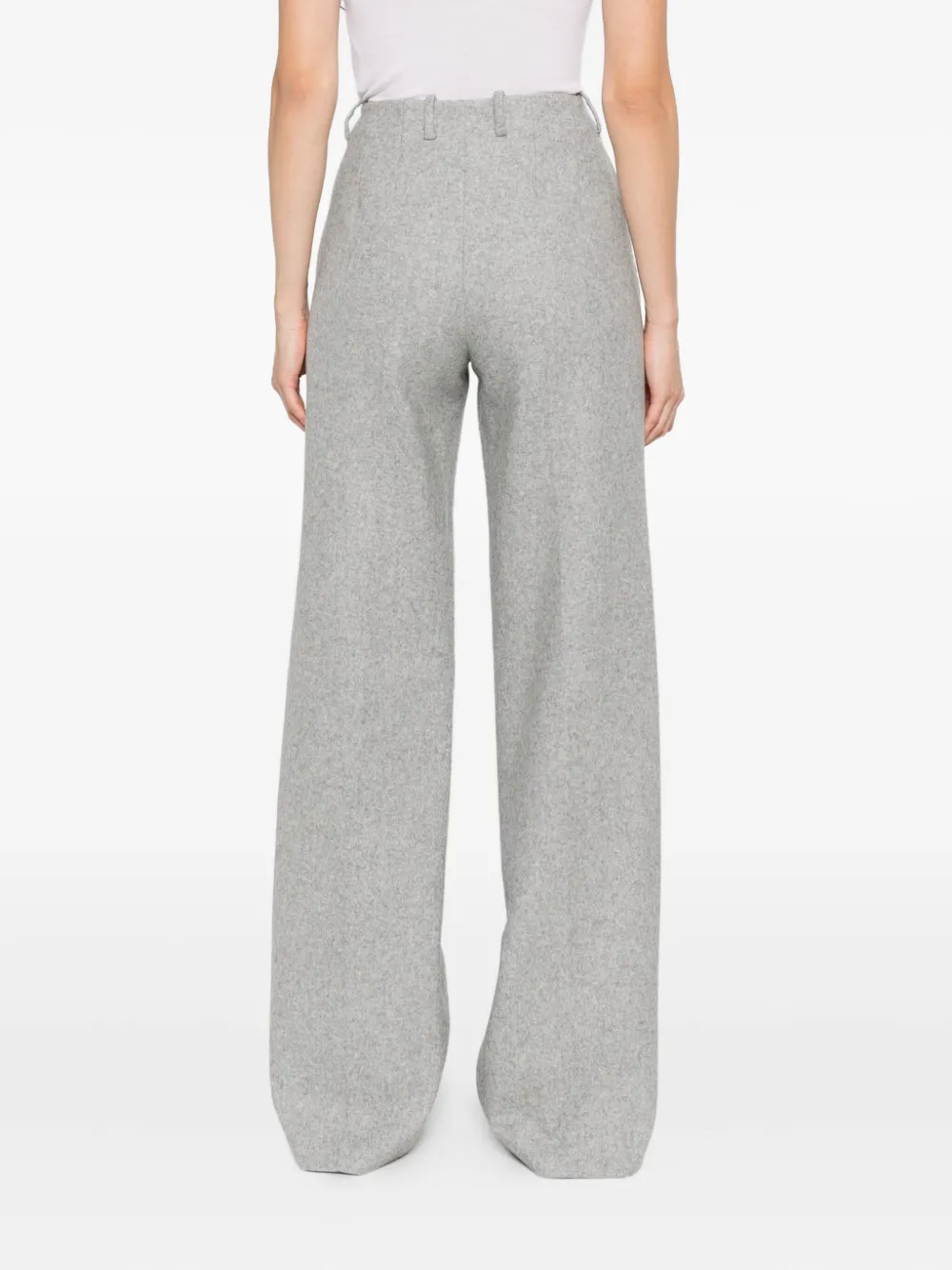 Ermanno Scervino ウールブレンド パンツ In Gray