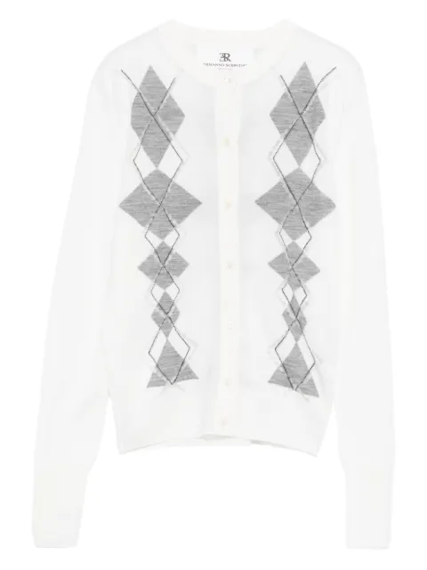 Ermanno Scervino diamond-pattern cardigan