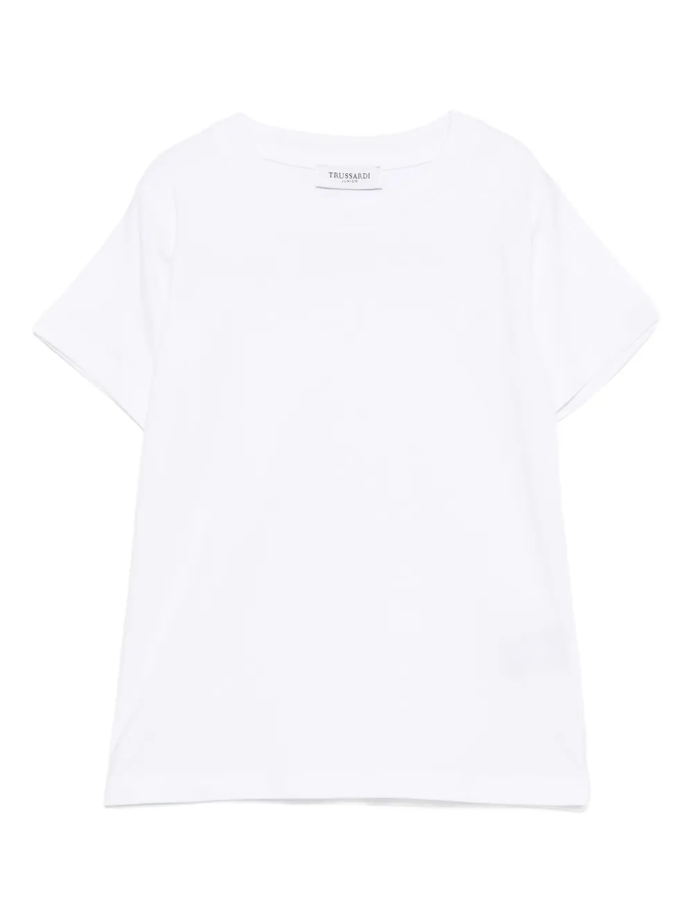 TRUSSARDI JUNIOR cotton T-shirt Wit