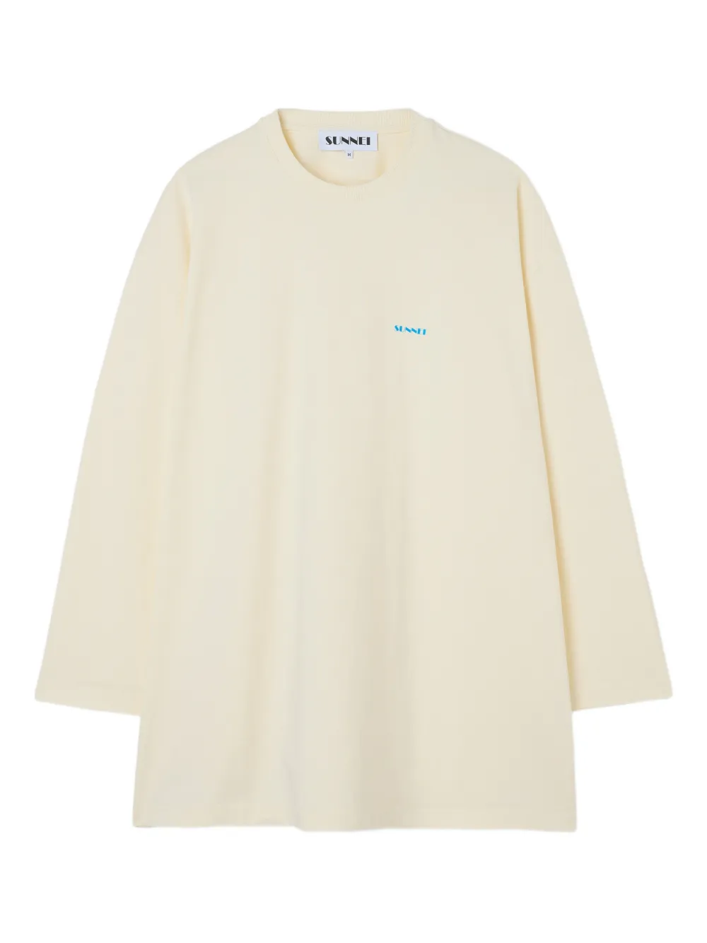 Sunnei Mega long-sleeve T-shirt - Toni neutri