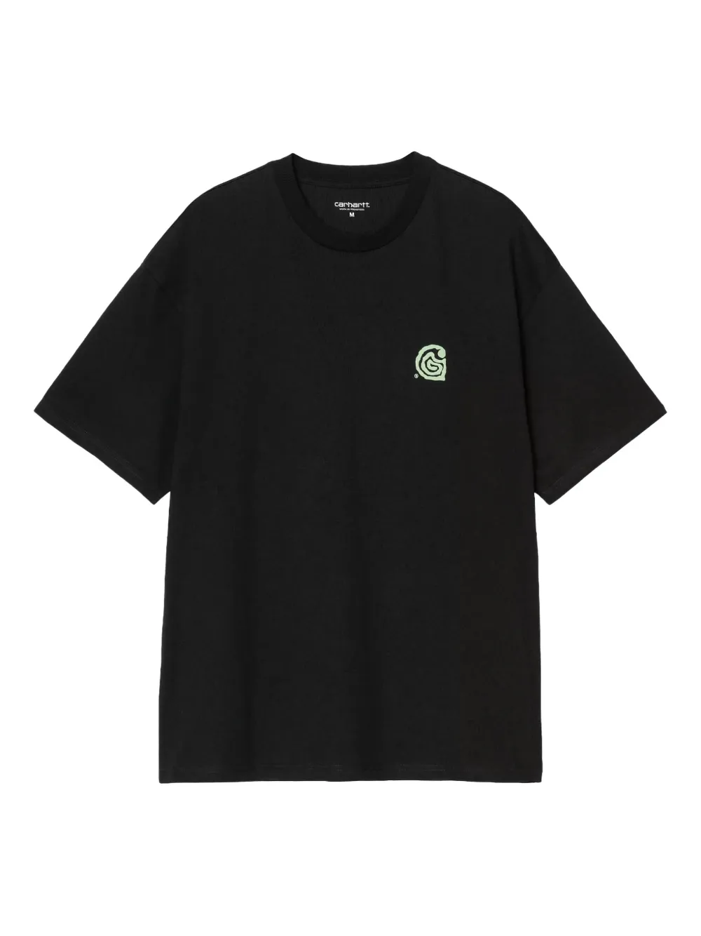 Carhartt WIP logo-print t-shirt - ブラック Carhartt WIP logo-print t-shirt - ブラック