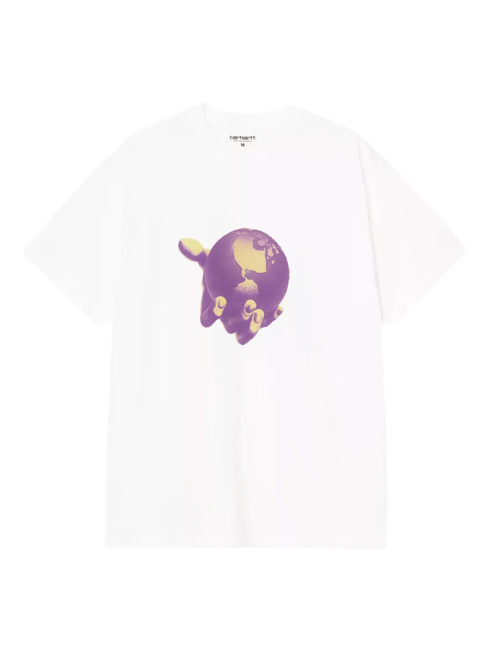 Carhartt WIP globe-print t-shirt - ホワイト Carhartt WIP globe-print t-shirt - ホワイト