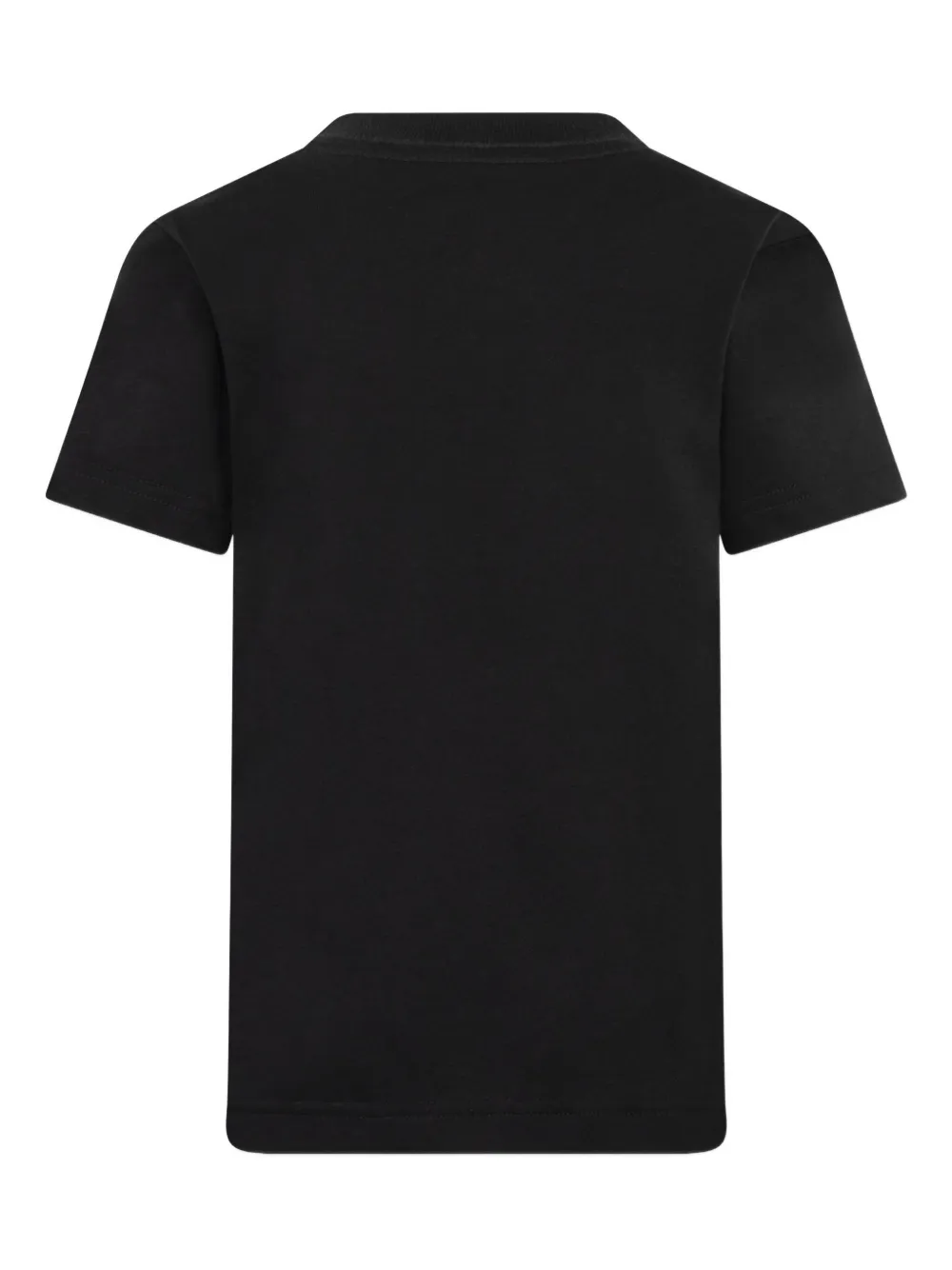 Jordan Kids pixel-print basketball T-shirt Zwart