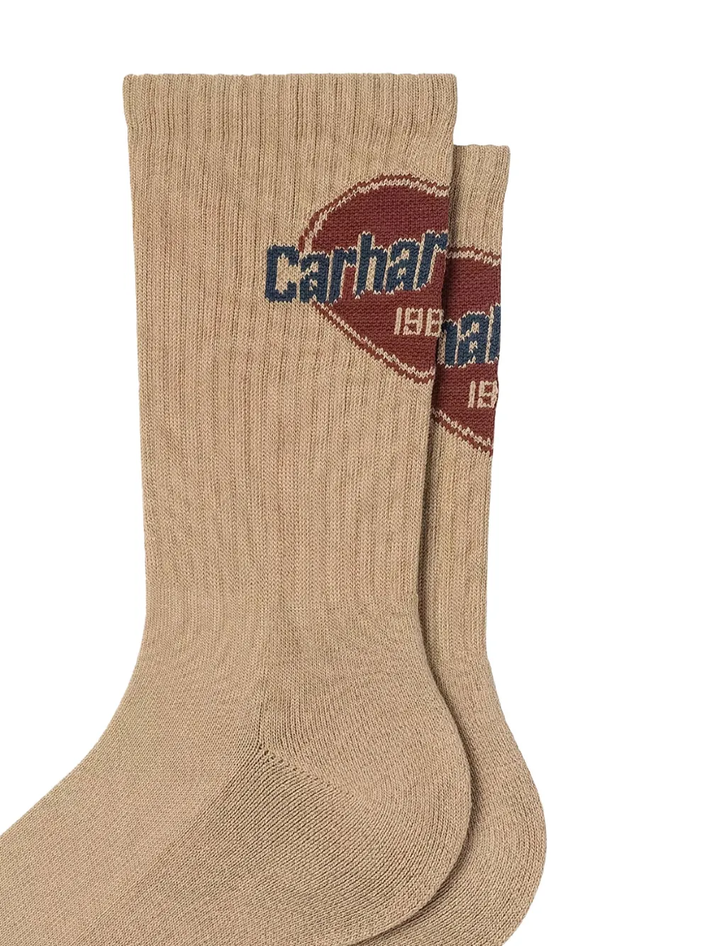 Carhartt WIP Sokken met logopatch Bruin