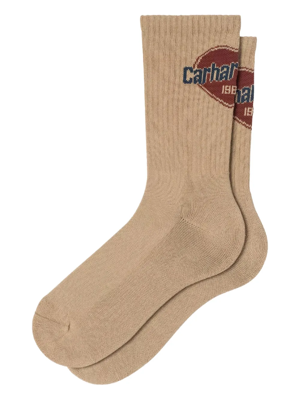 Carhartt WIP Sokken met logopatch Bruin