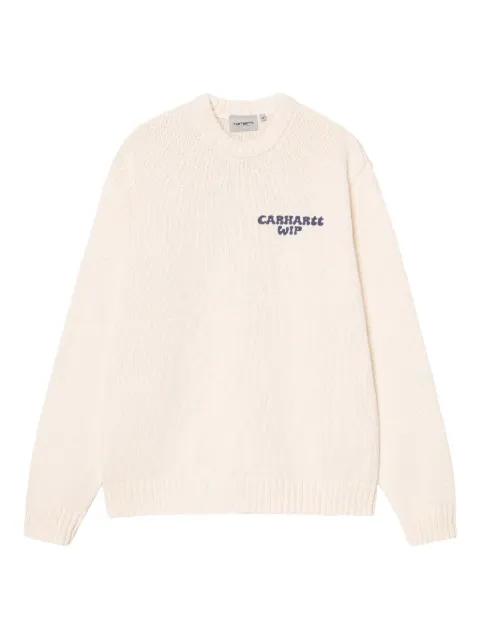 Carhartt WIP logo-embroidered crew-neck sweater