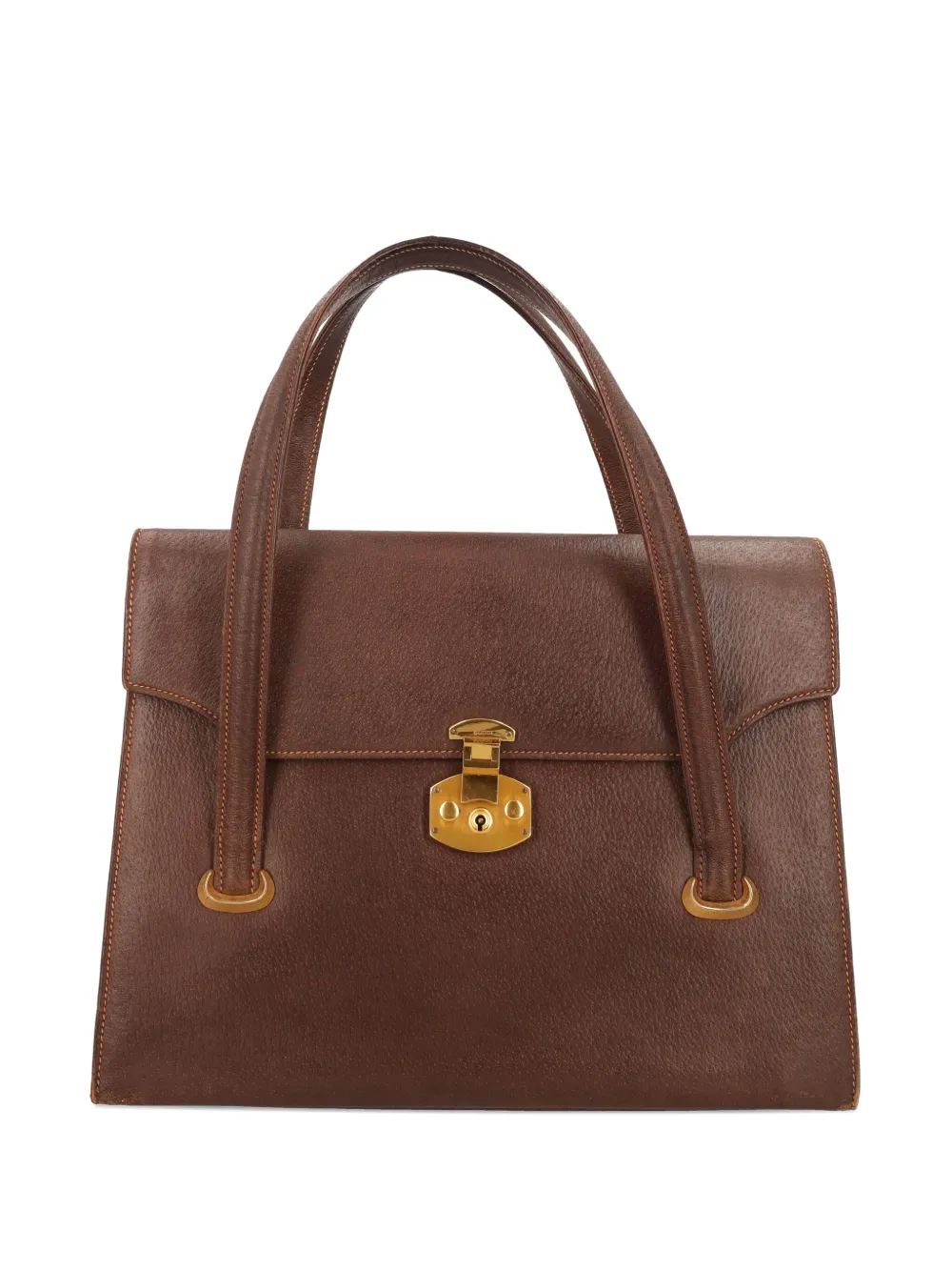 Gucci Pre-Owned レザー トートバッグ - ブラウン Gucci Pre-Owned レザー トートバッグ - ブラウン