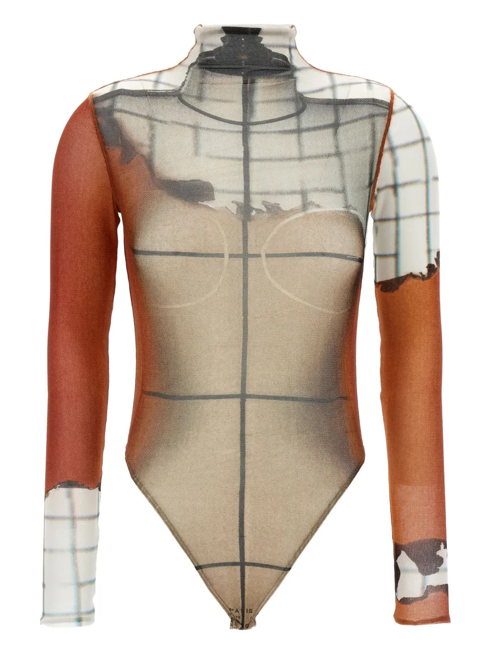 Jean Paul Gaultier The Fire bodysuit Oranje