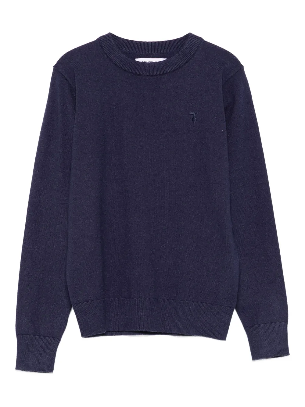 TRUSSARDI JUNIOR crew-neck sweater Blauw