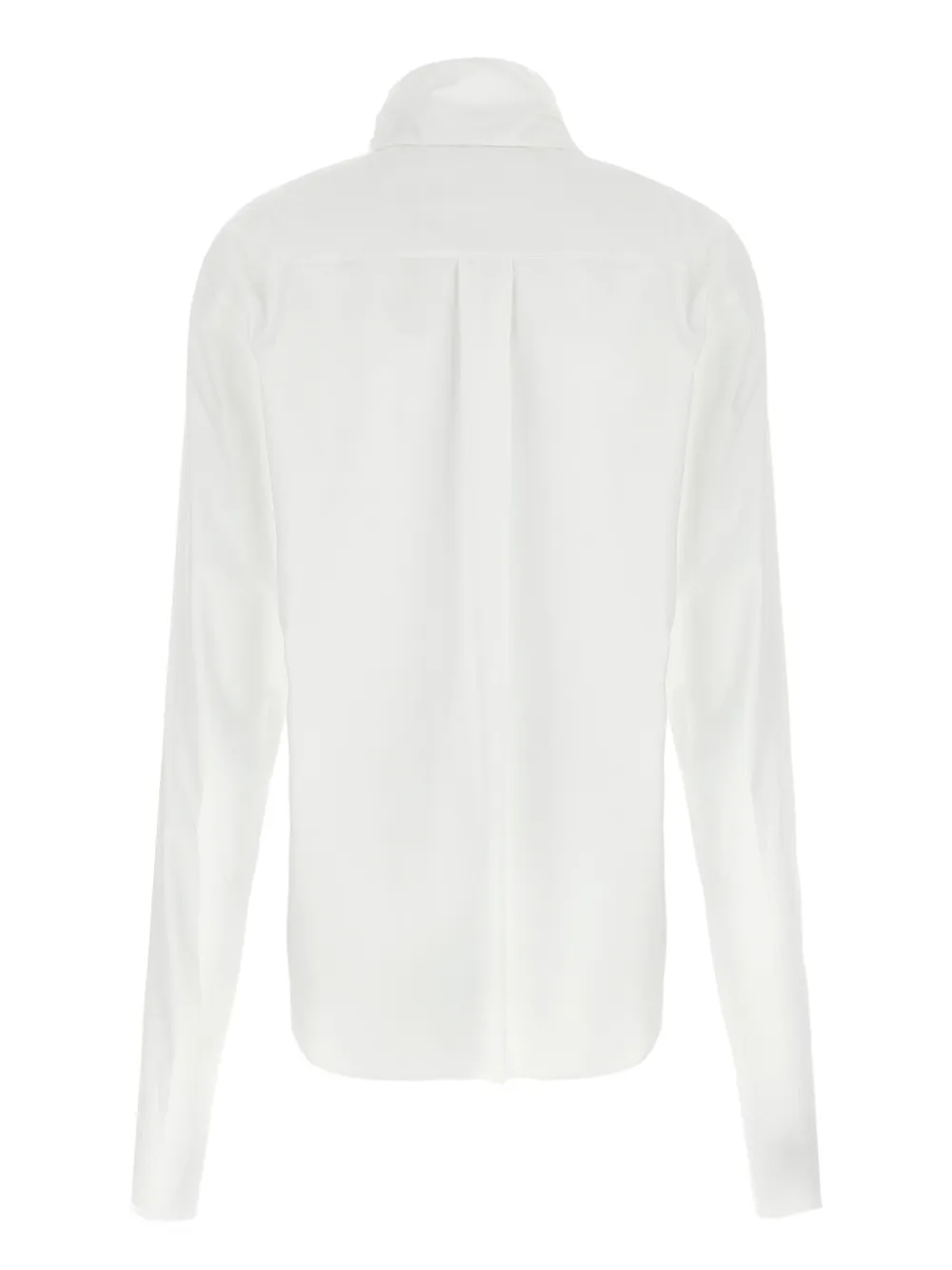 Alberta Ferretti lavallière-collar long-sleeves shirt Wit