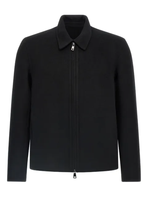 Giorgio Brato classic-collar wool-blend overshirt