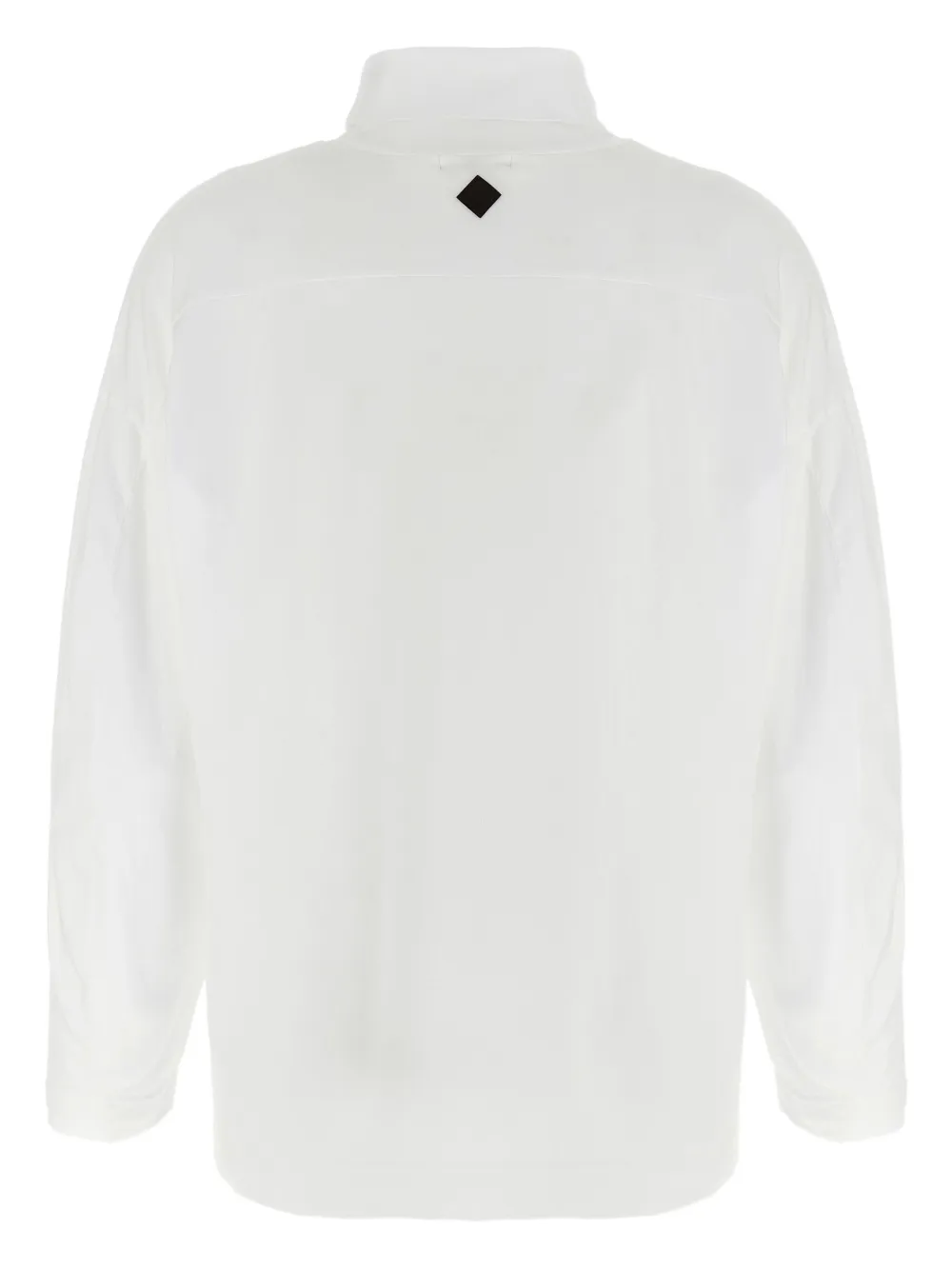 Haikure Ivy high-neck long-sleeve T-shirt Wit