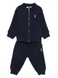 TRUSSARDI JUNIOR logo-embroidered tracksuit - Blue