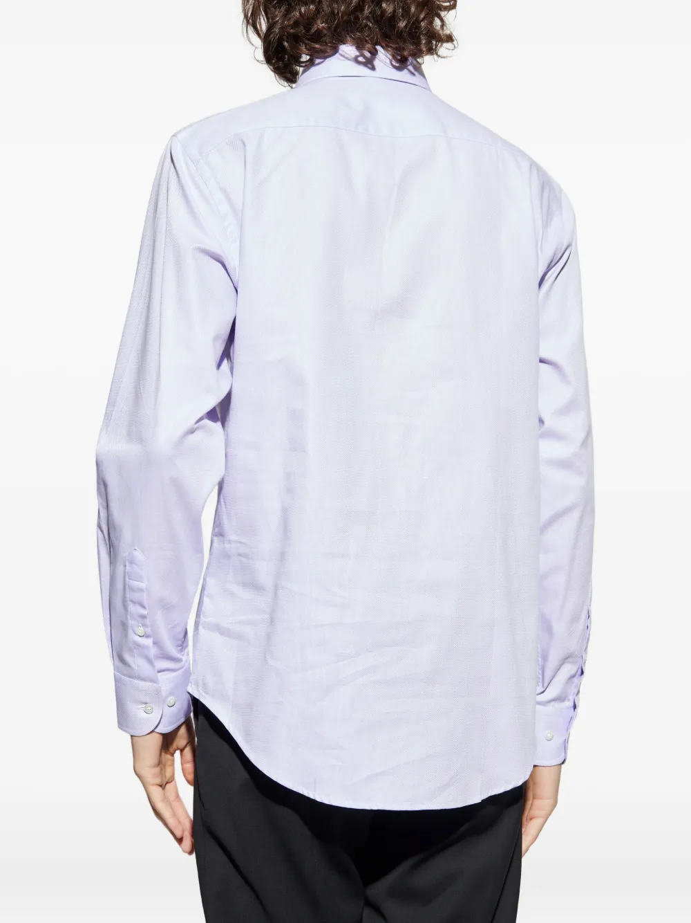 Emporio Armani Button-down overhemd Wit