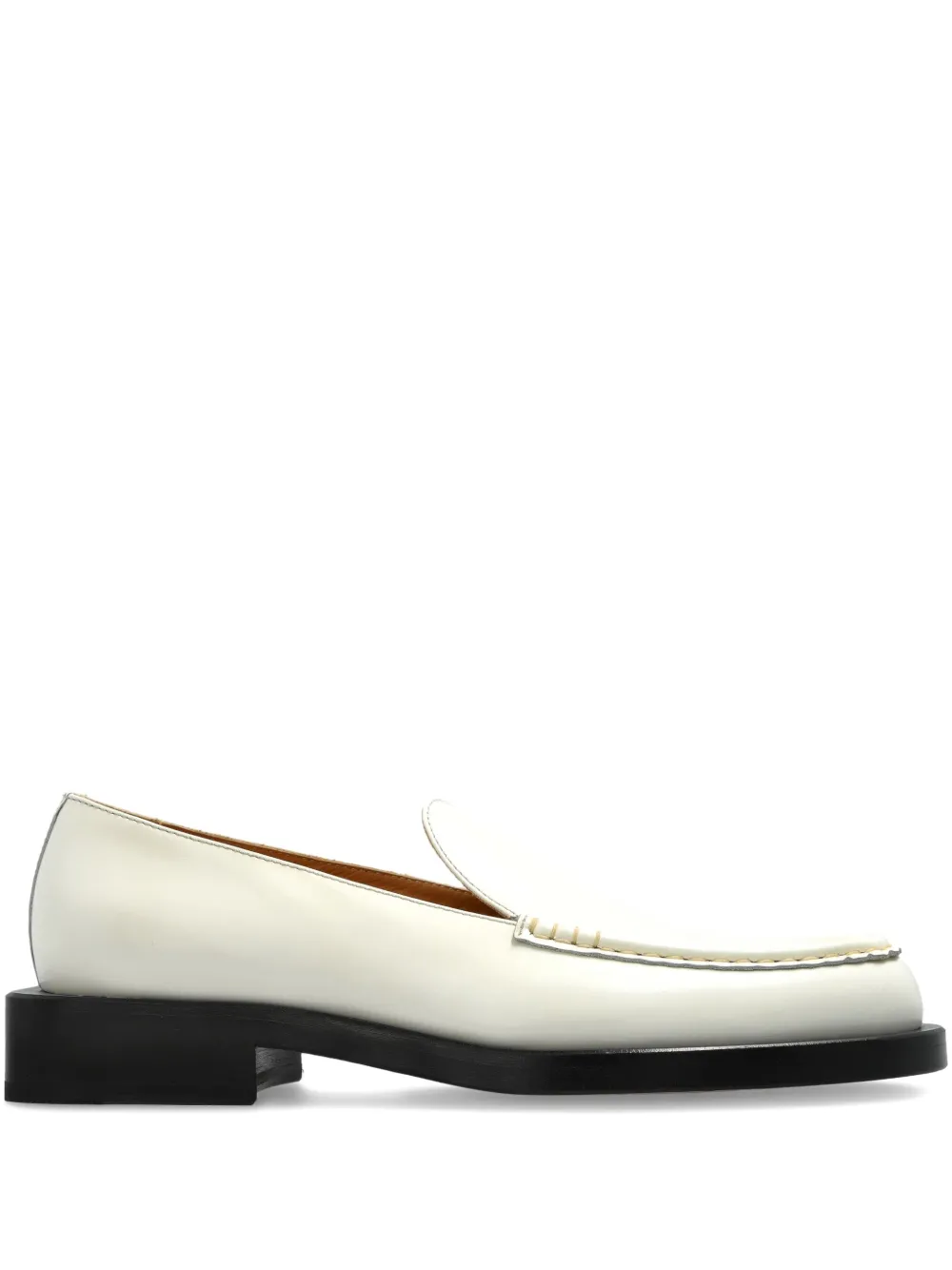 Jacquemus Les Mocassins leather loafers White