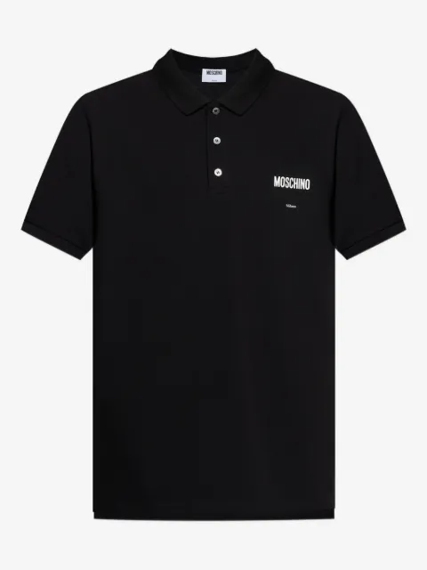 Moschino polo à logo brodé