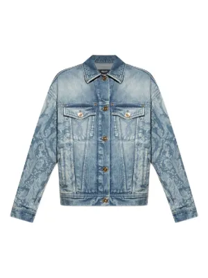 Versace（ヴェルサーチェ）ウィメンズ デニムジャケット - FARFETCH