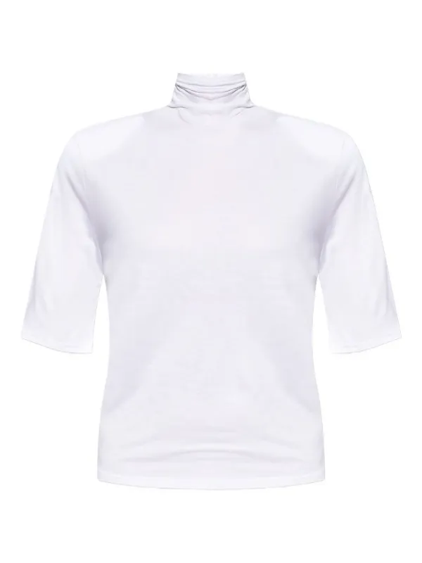 Jacquemus High-neck Top in White