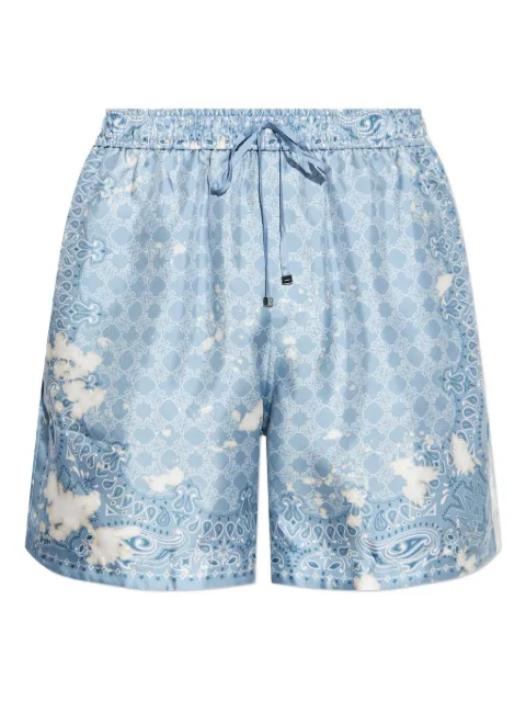 AMIRI paisley-print drawstring shorts