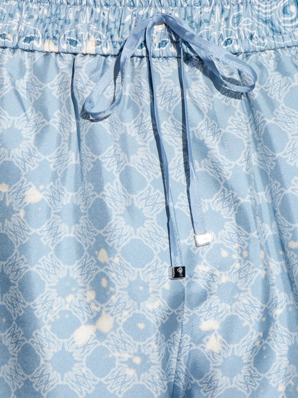 AMIRI Shorts met print Blauw