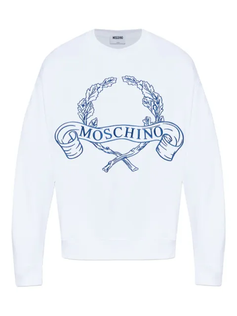 Moschino embroidered sweatshirt