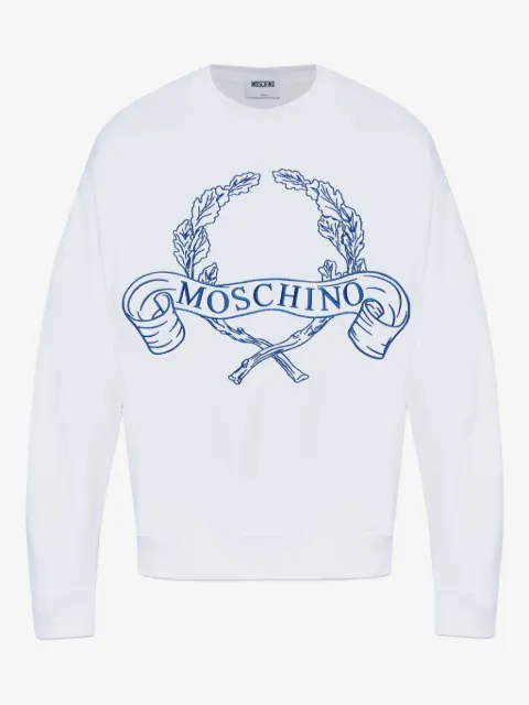 Moschino embroidered sweatshirt