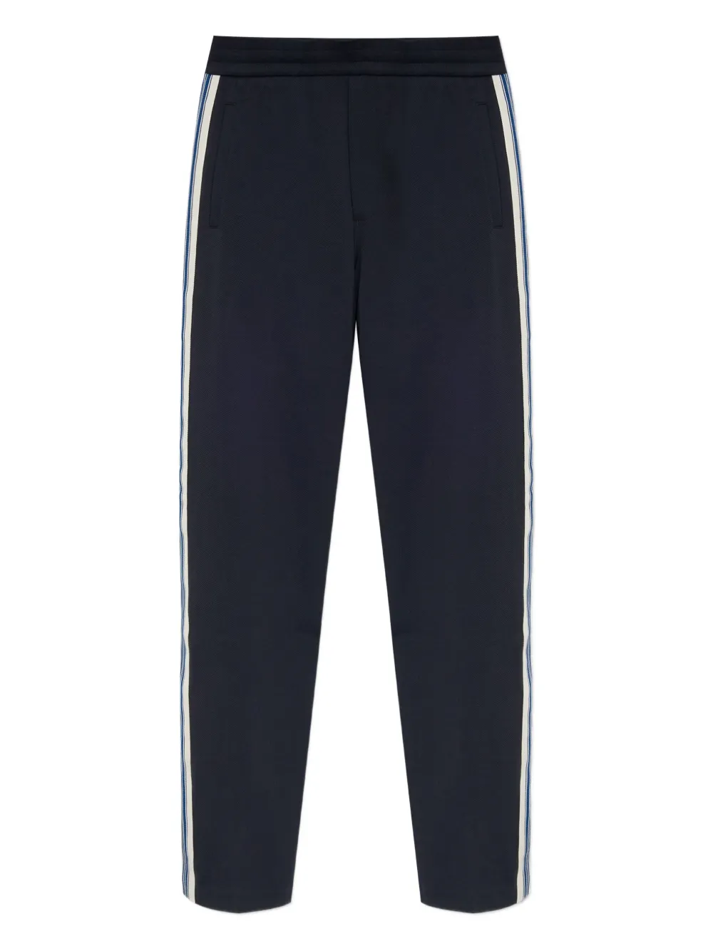 Emporio Armani Broek met zijstreep Zwart