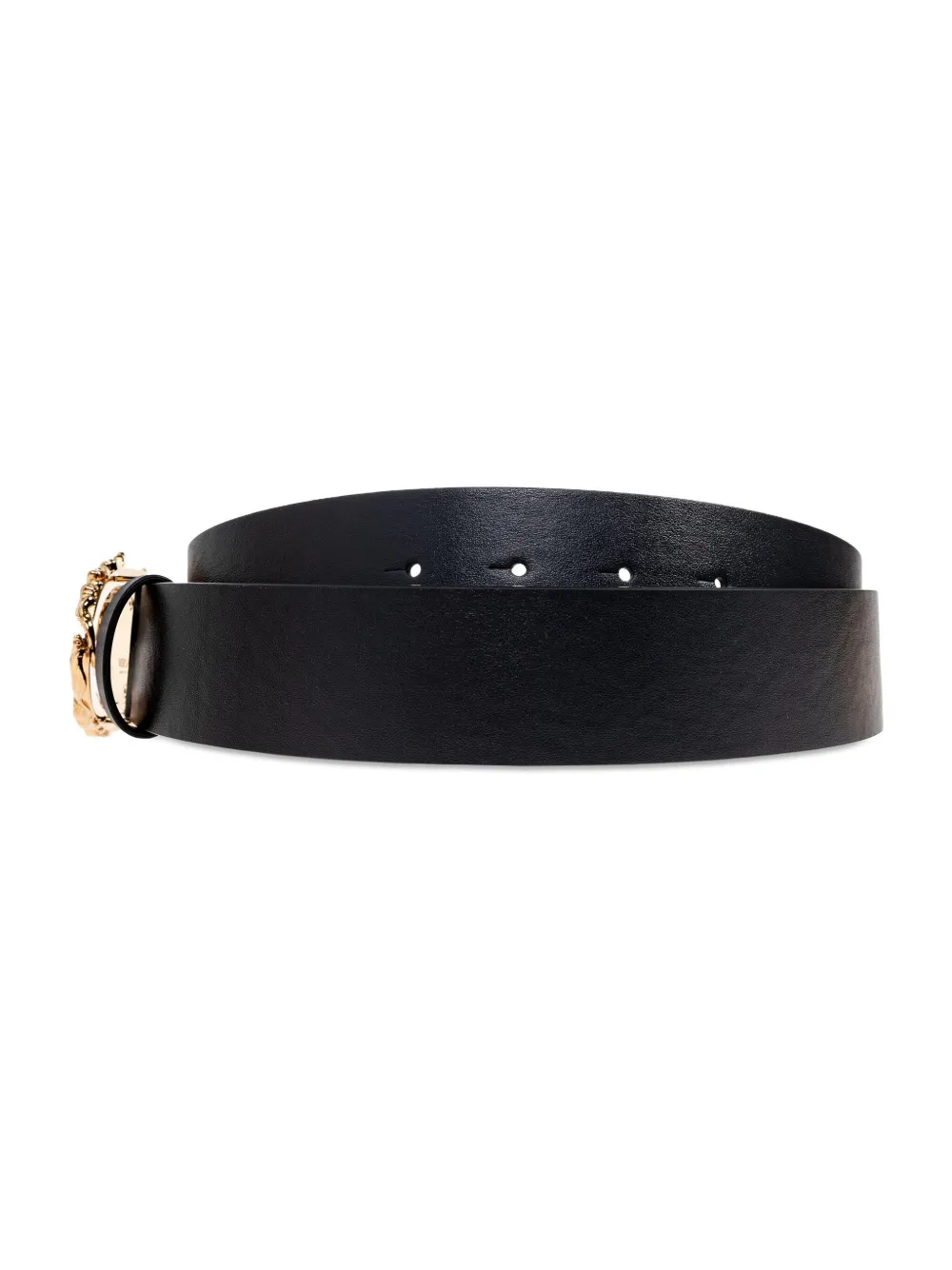 Versace Medusa Head leren riem - Zwart