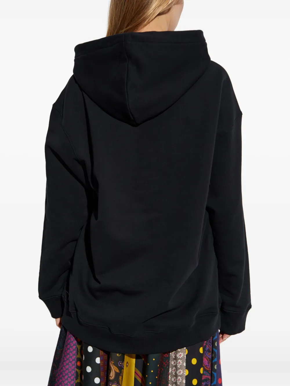 Moschino Teddy-Bear hoodie Zwart