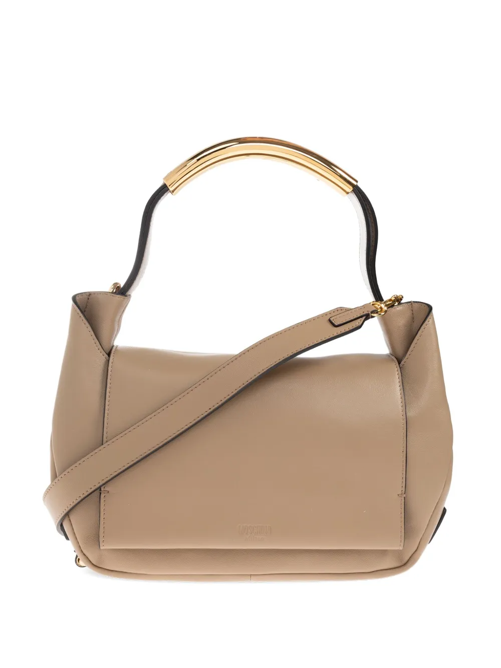 Moschino handle-detail cross body bag Bruin