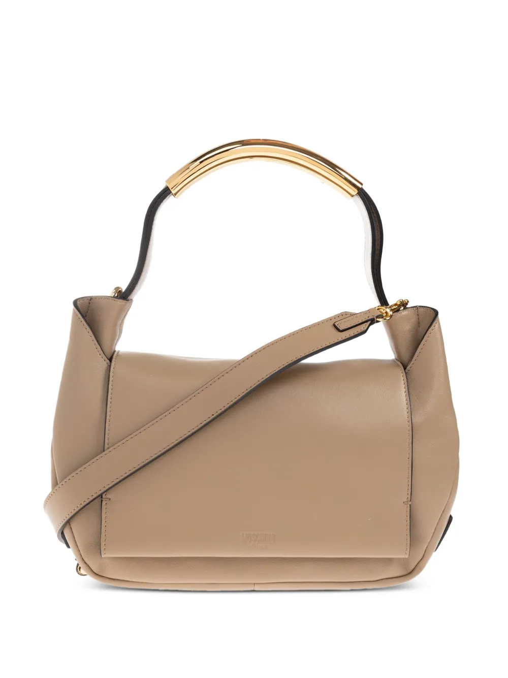 Moschino Crossbodytas met handvat Bruin
