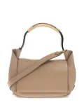 Moschino handle-detail cross body bag - Brown