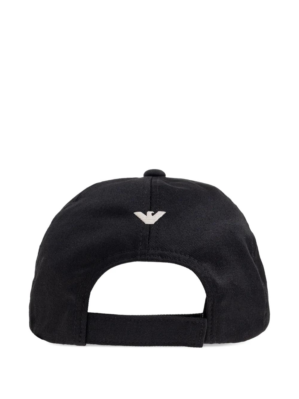 Emporio Armani Honkbalpet met geborduurd logo - Zwart