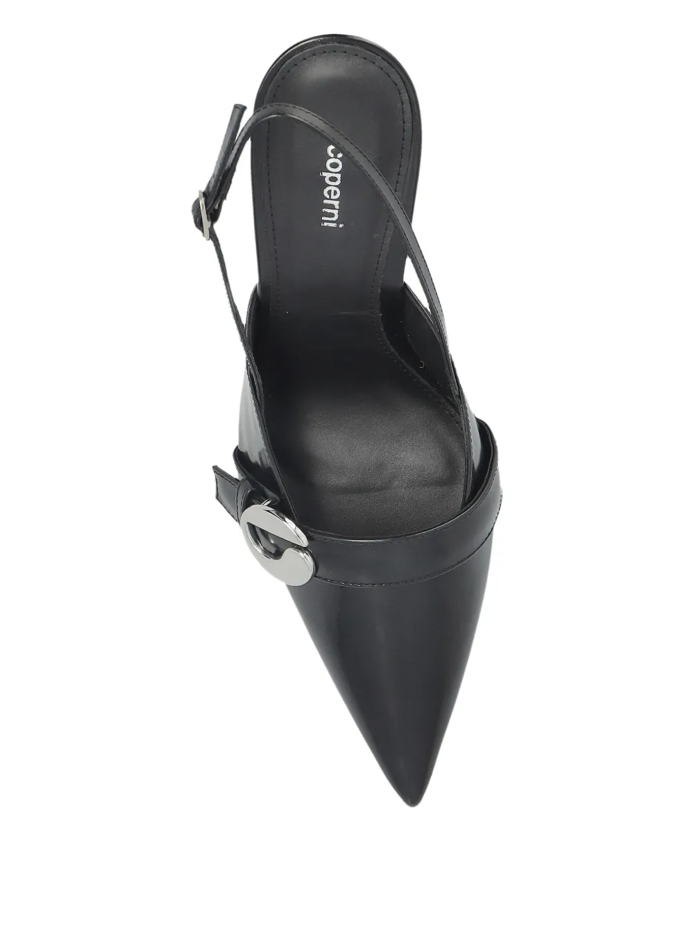 Coperni 110mm slingback pointed-toe pumps Black