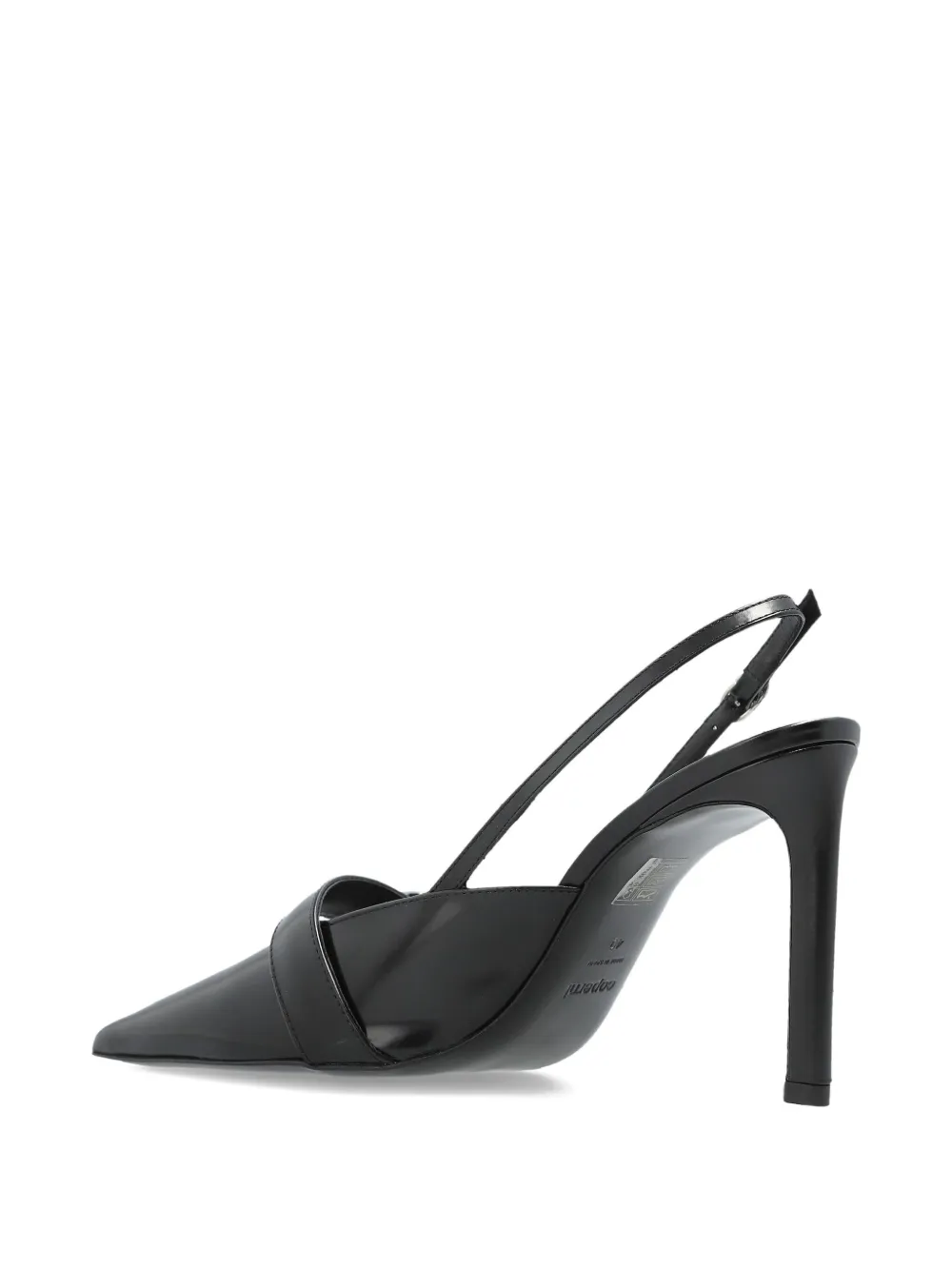 Coperni 110mm slingback pointed-toe pumps Black