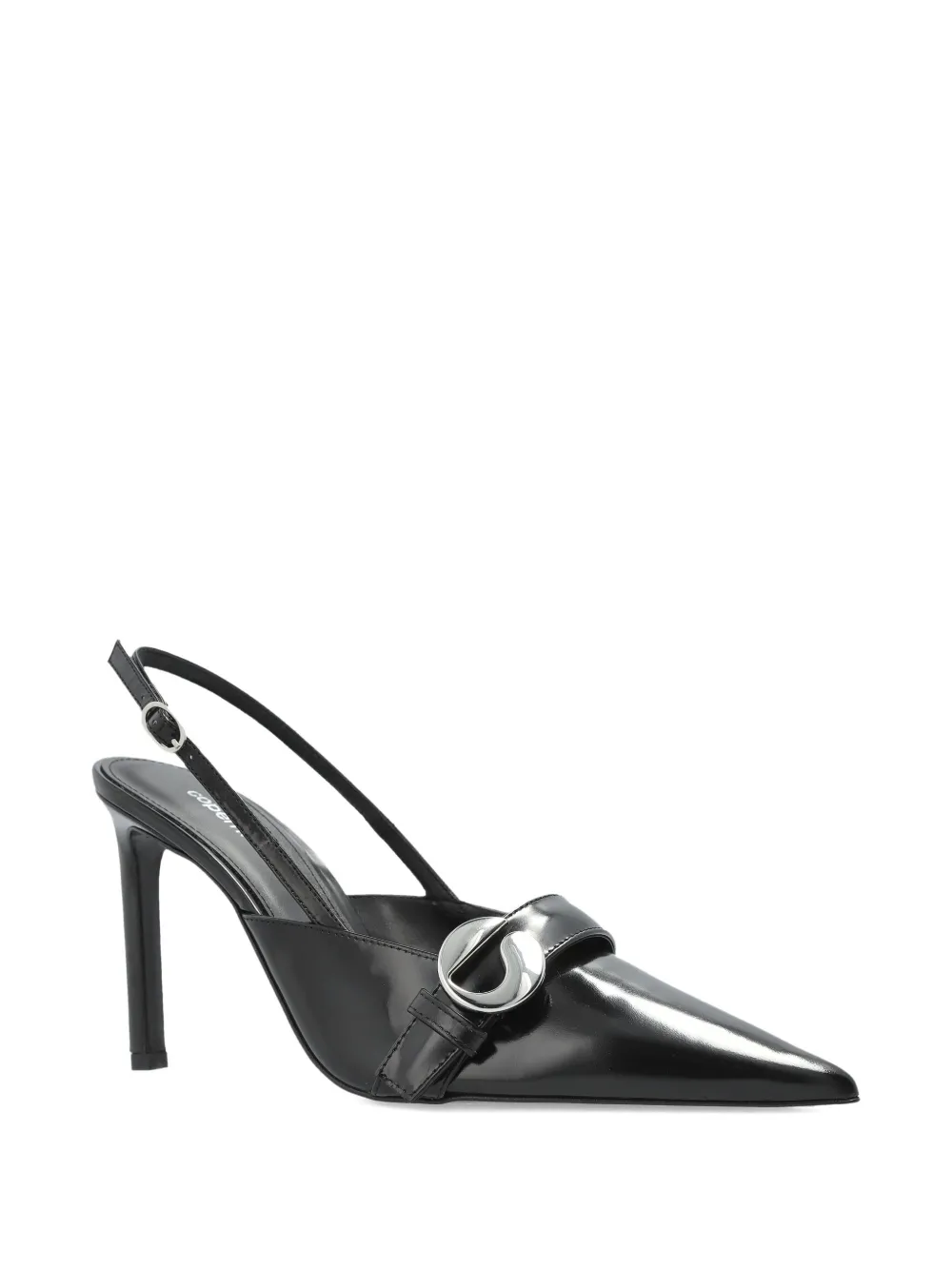 Coperni 110mm slingback pointed-toe pumps Black