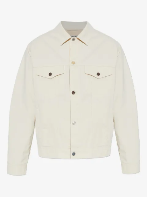 Moschino button-fastening flap-pocket jacket