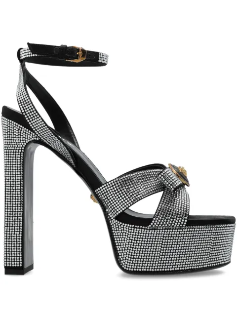 Versace 160mm crystal-embellished platform sandals
