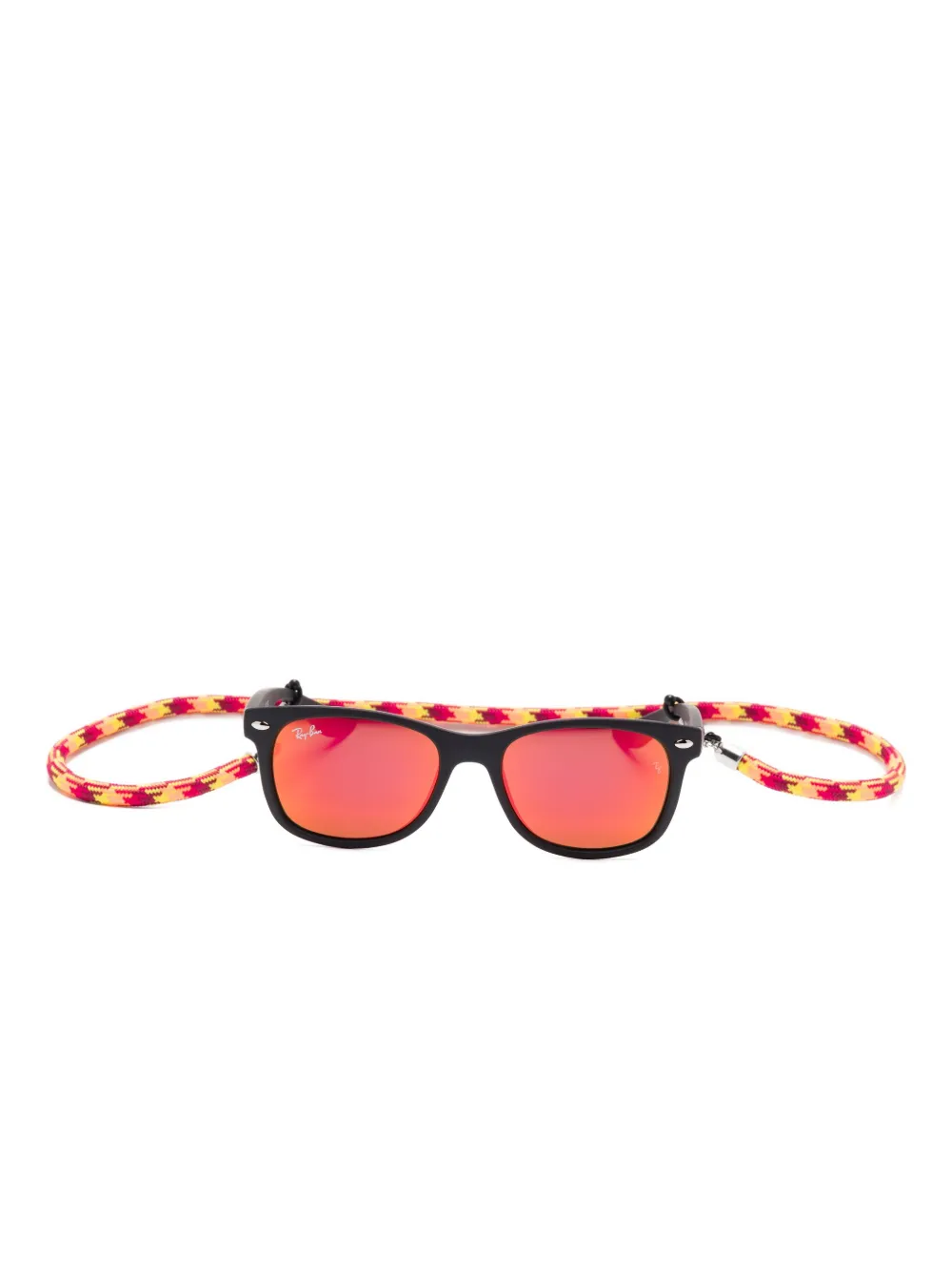 RAY-BAN JUNIOR New Wayfarer zonnebril met rechthoekig montuur Zwart